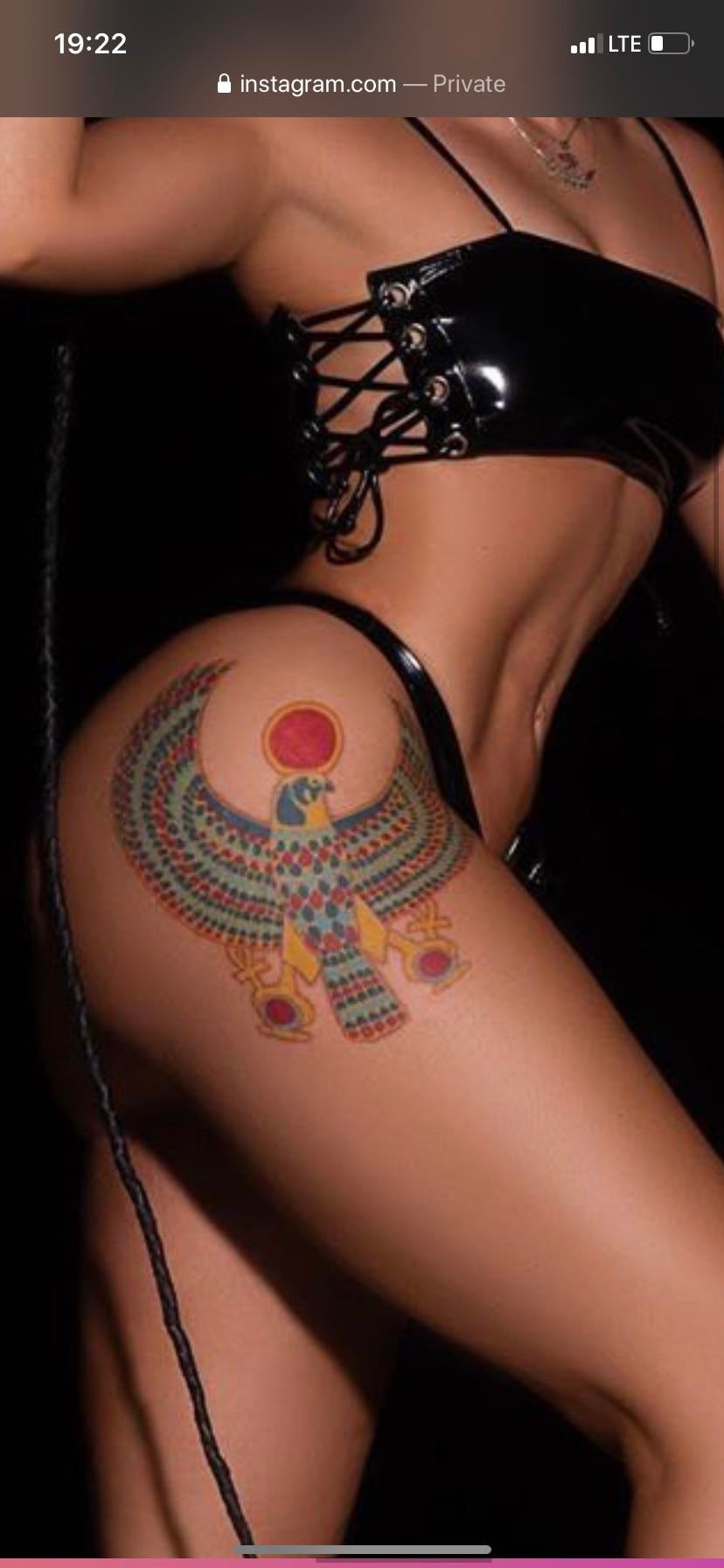 Anyone know the origin of Zahras tattoo