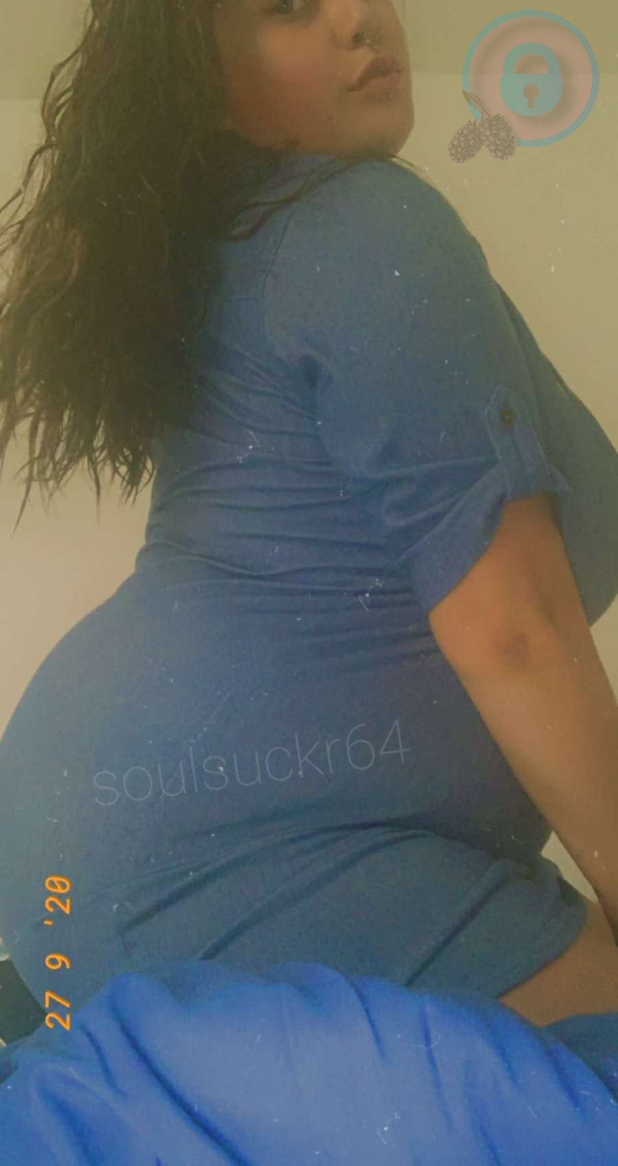 Thicker On her knees and looking at you usoulsuckr64