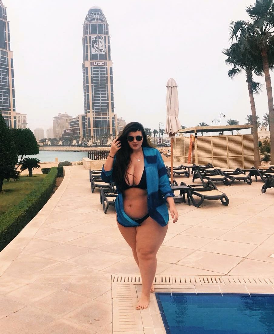 Thicker Bursting out her bikini