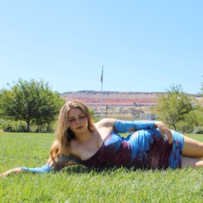 Passed tf out in a field...