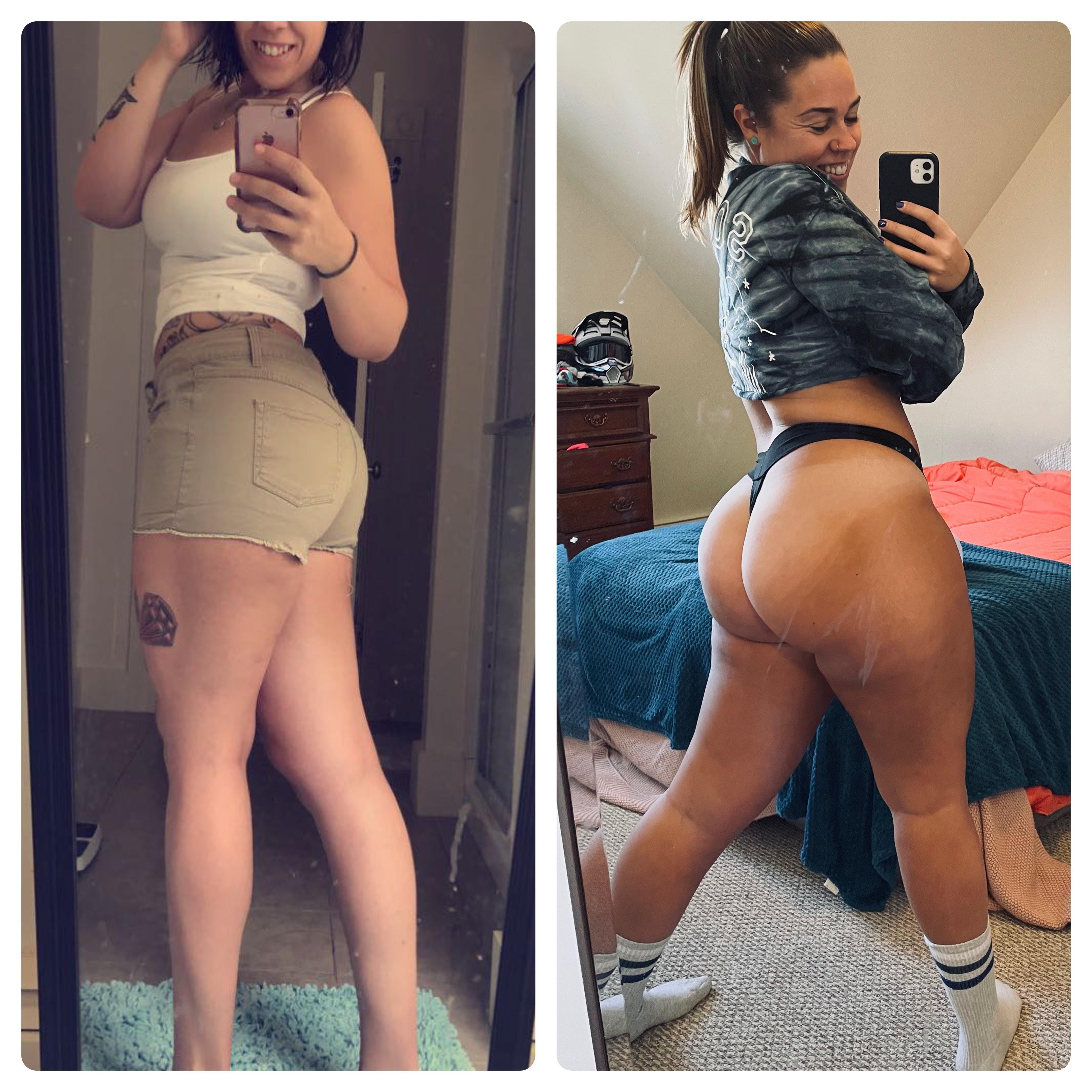 PAWG Got asked for a transformation picture I found the