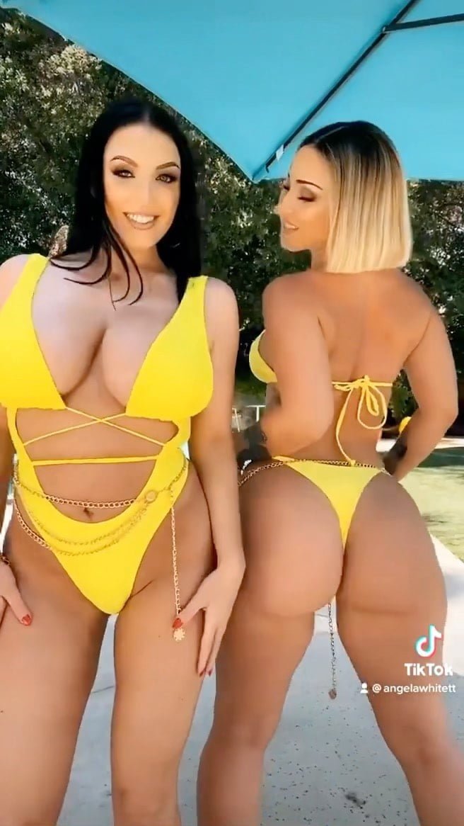 Summer time fine @theangelawhite @2cheekzback