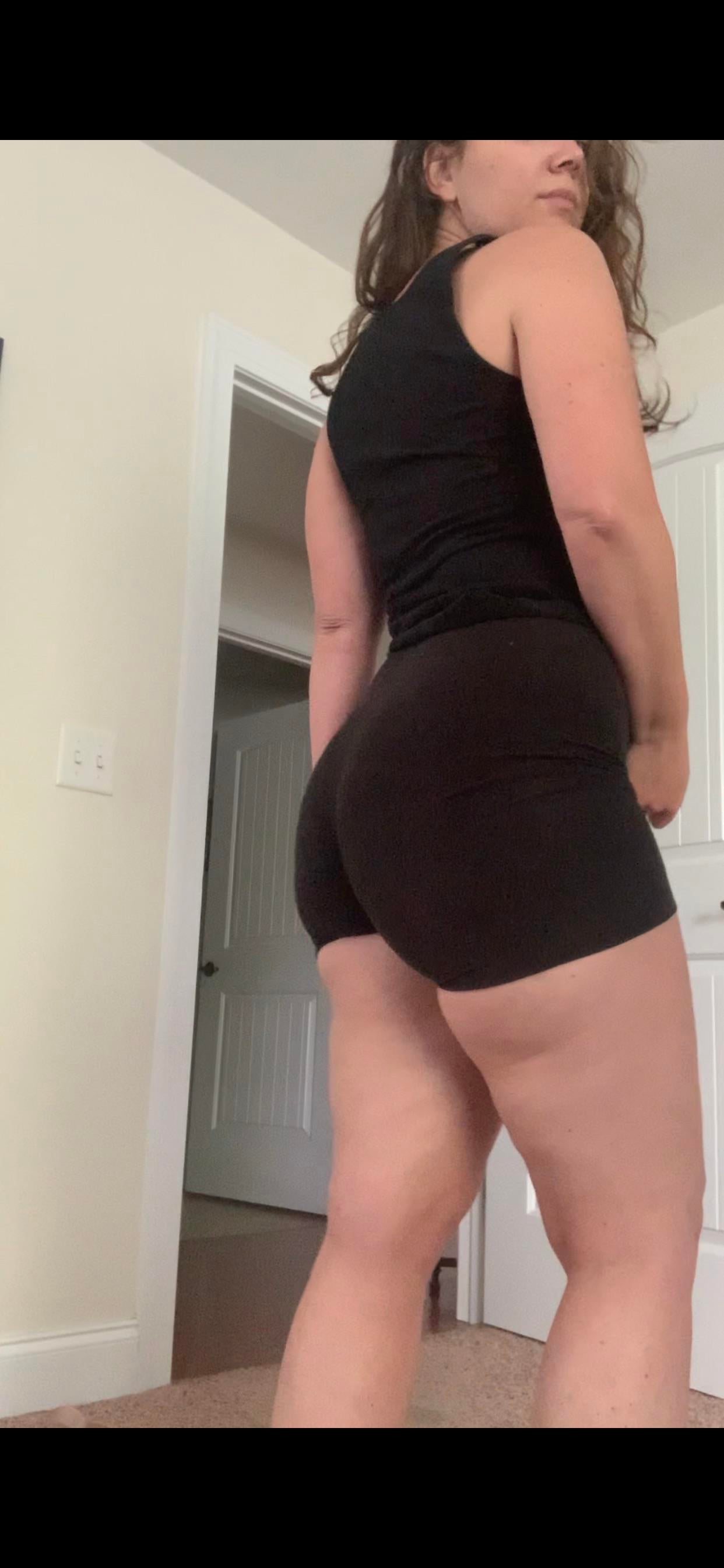 Thick thighs and ass yay or nay Thick White