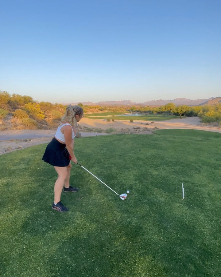 Who’s playing golf this weekend  ...
