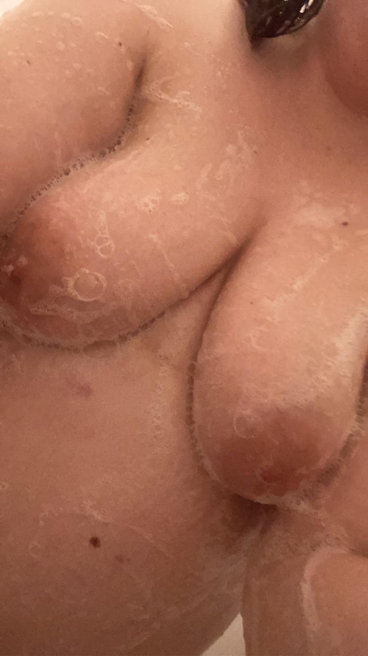 Soapy titty Thick White Girls