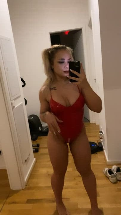 who helps me to undress and licks my tight pussy