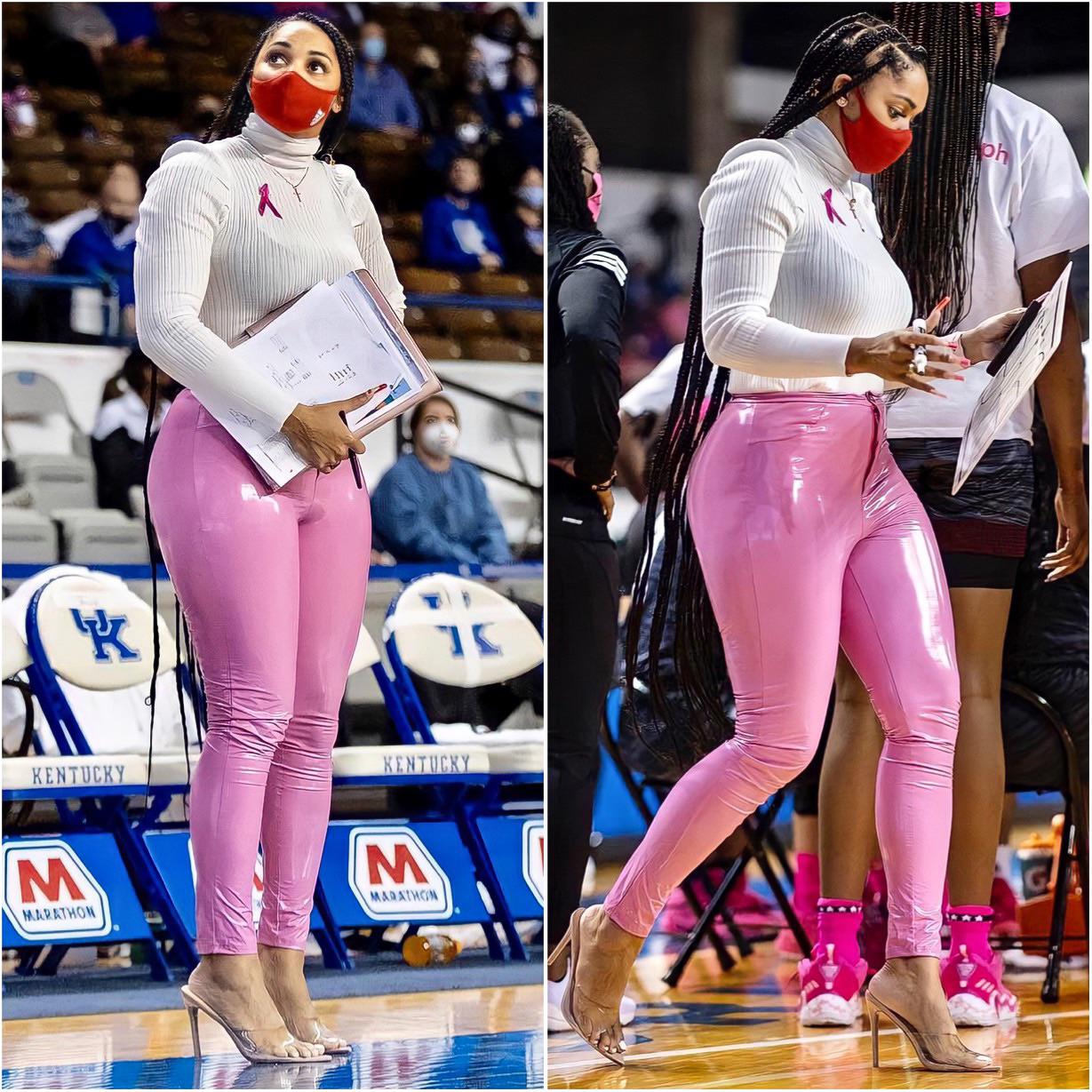 Texas AampM womens basketball coach Sydney Carter Centaur Girls