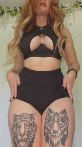 PAWG Just got these new shorts to show off my