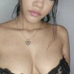Do you prefer to cum on my tits or on my face