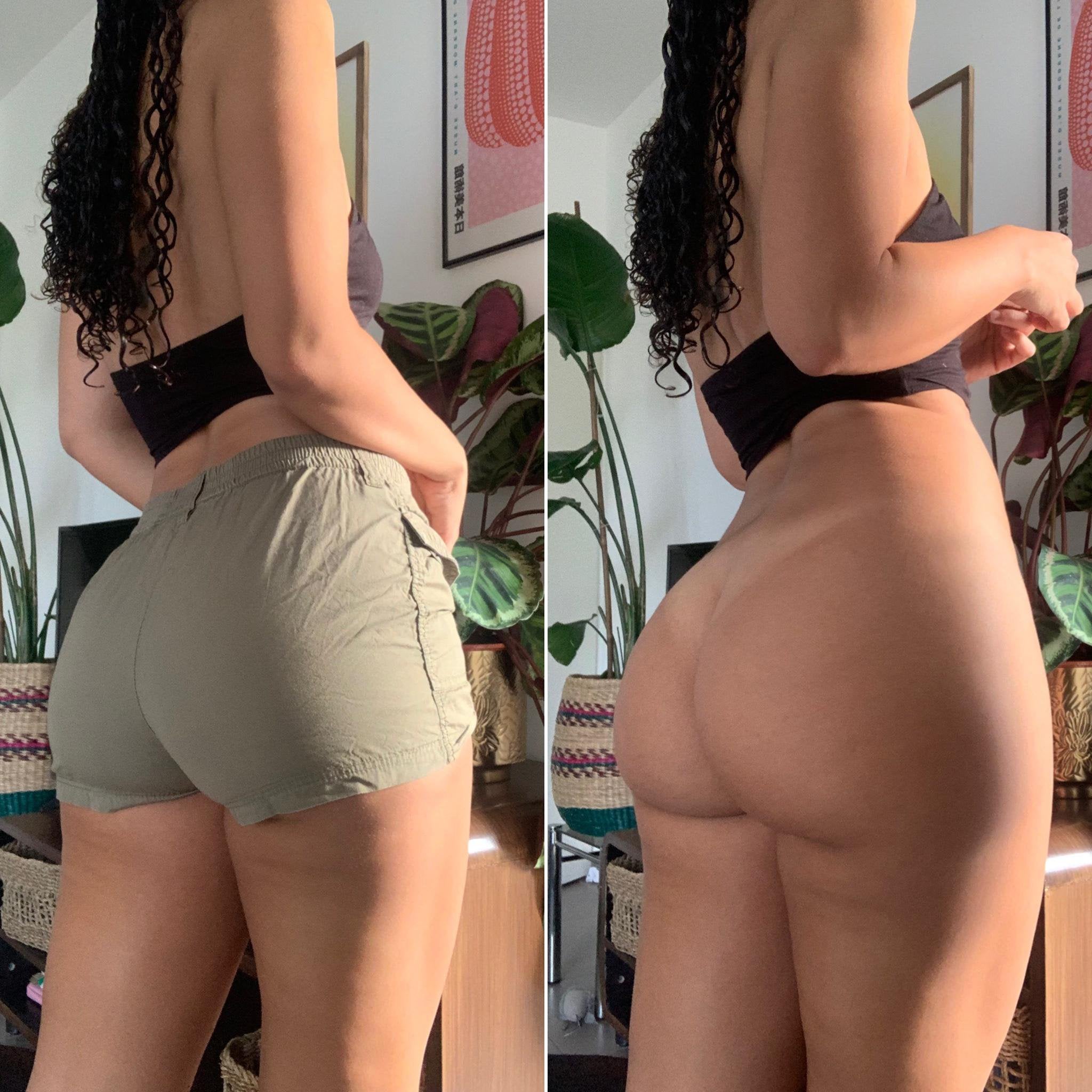 PAWG Happier naked