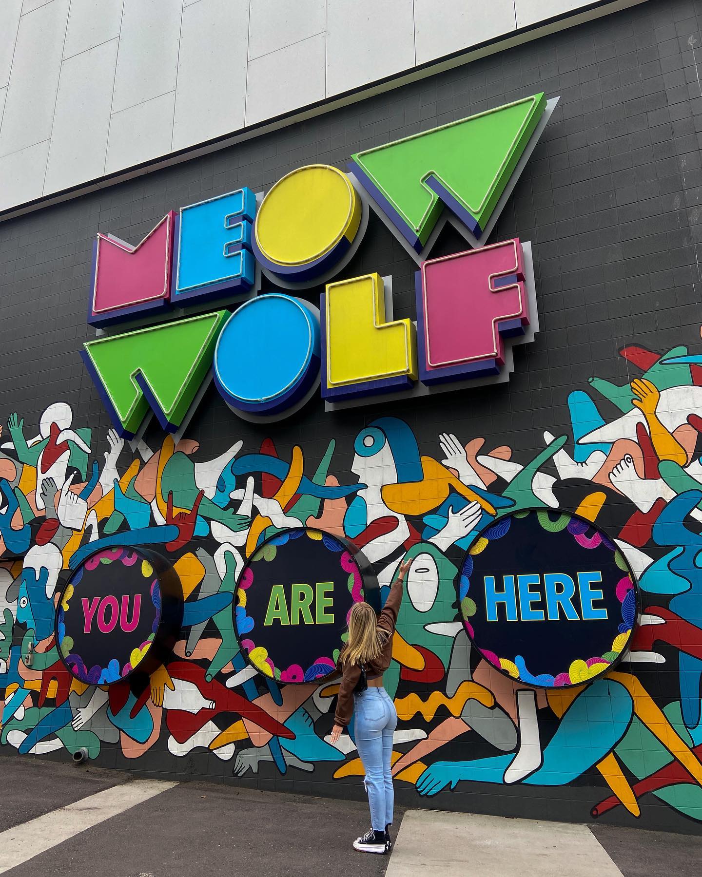Meow wolf the other day Vega Thompson