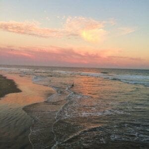 The sunset tonight was beautiful Vega Thompson