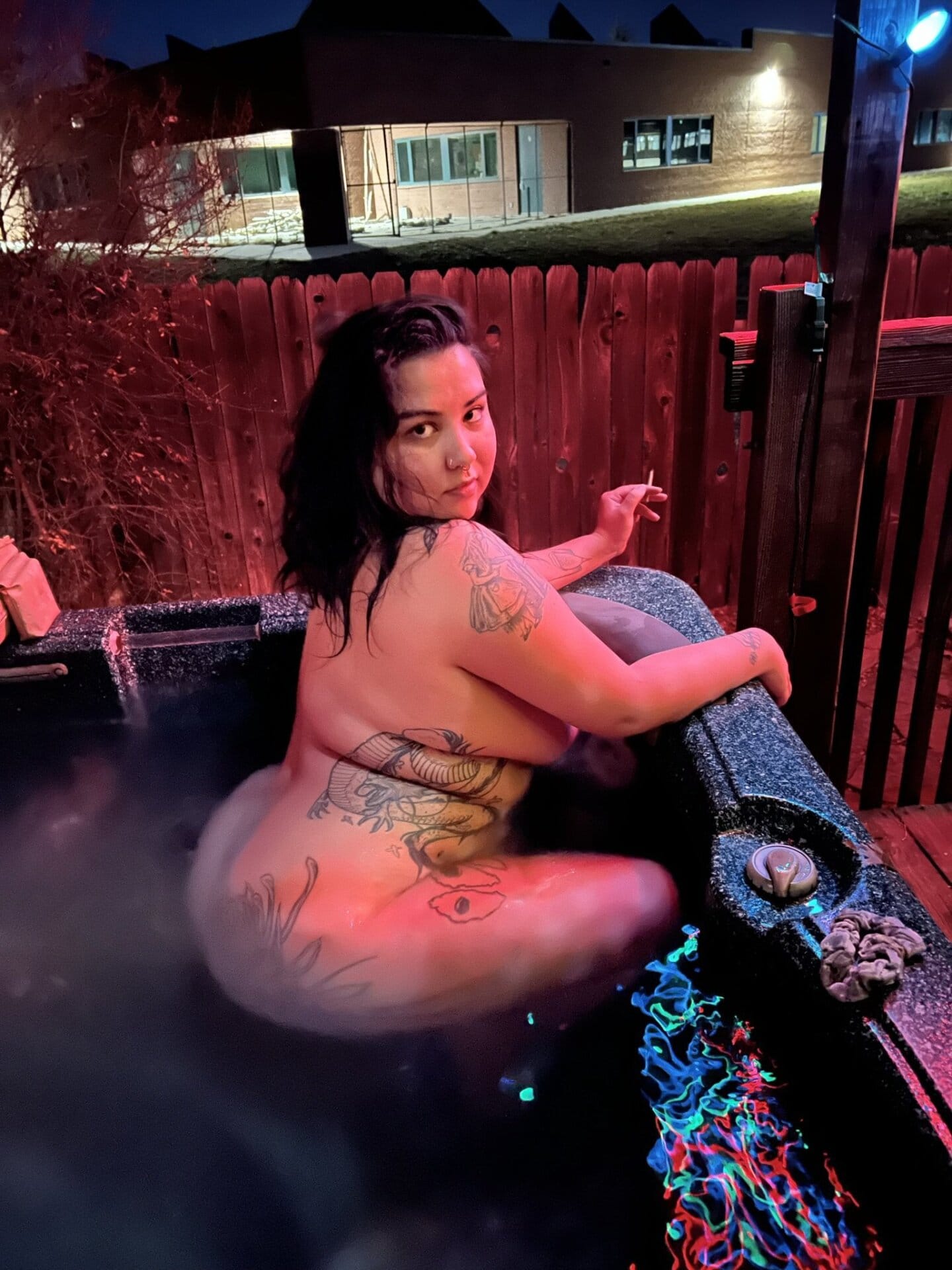 get in babe the water is perfect