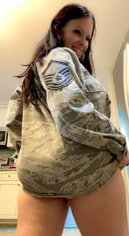 PAWG I wonder if my Airmen wanted to fuck me