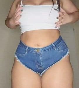 This is for the men who don’t mind some cellulite on a thick girl