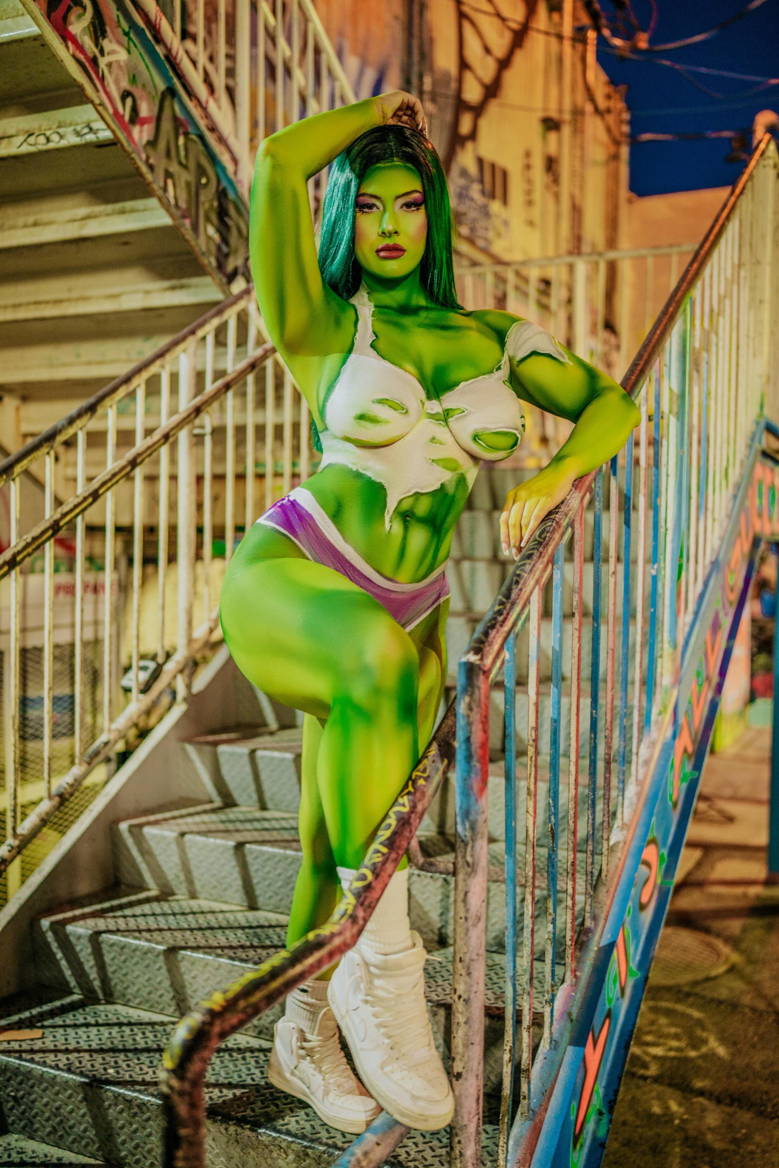 Zoe Renea as She hulk Thick Ass Booty