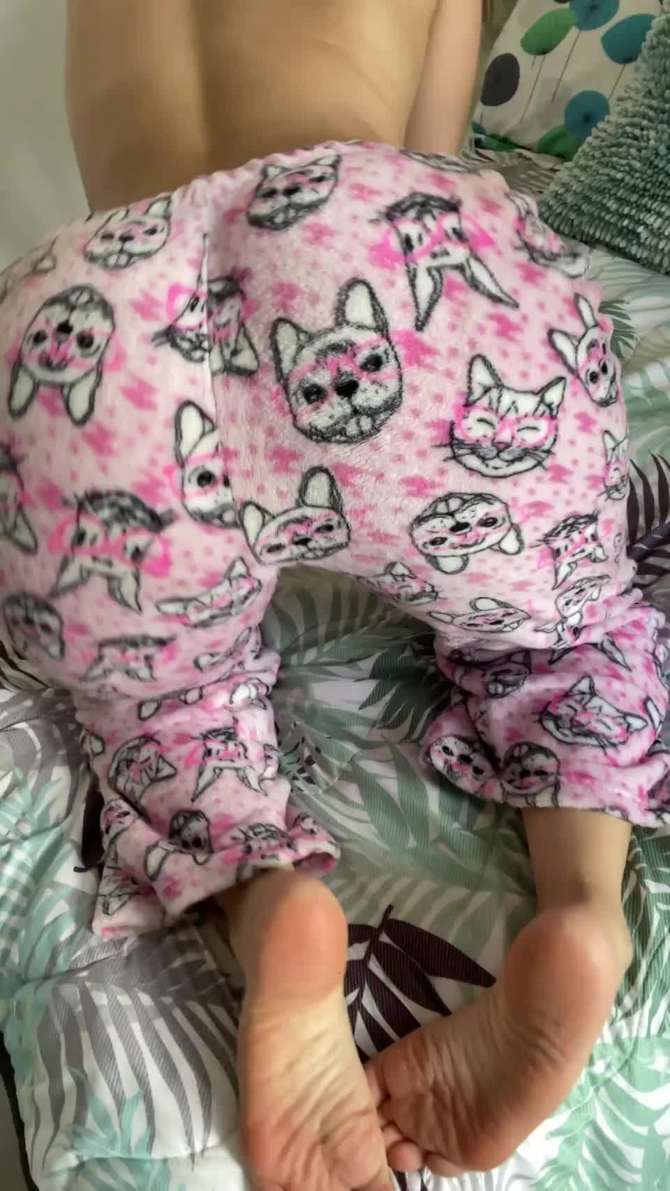 Look what there was hiding in these pijamas