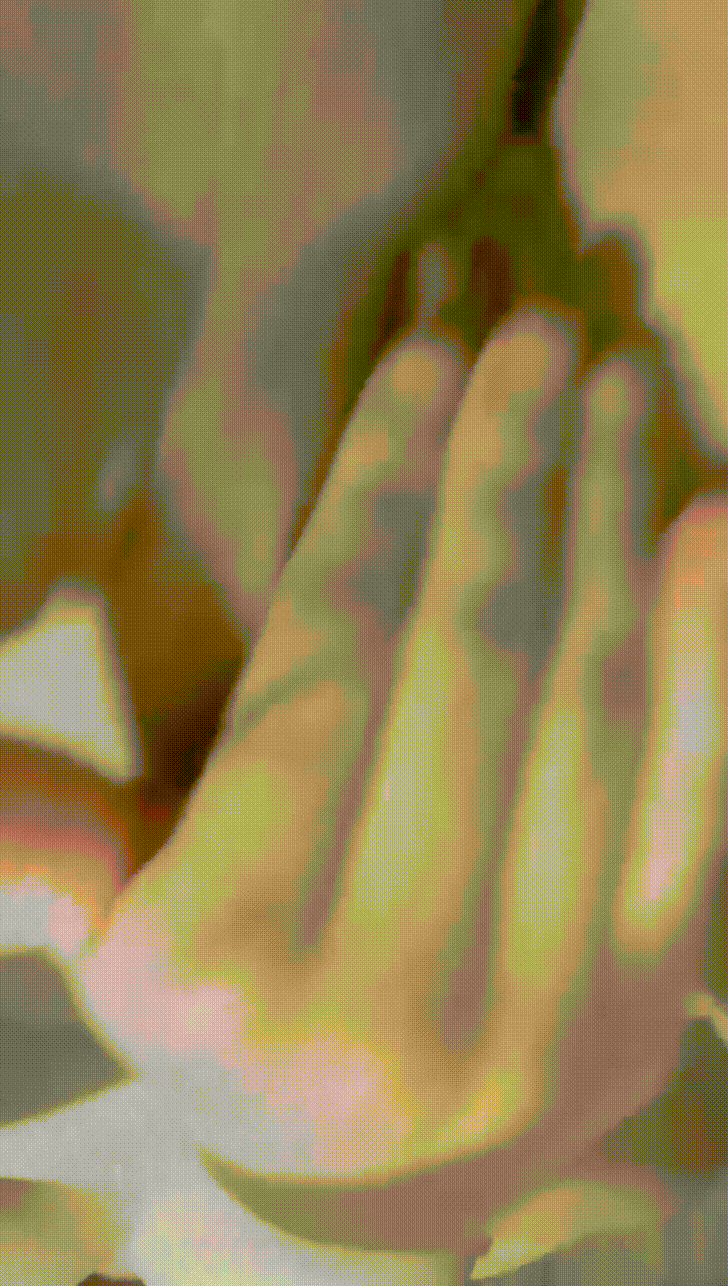 Waiting patiently while bent over the bed Centaur