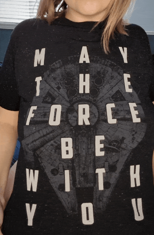 May the force be with you and also my curves