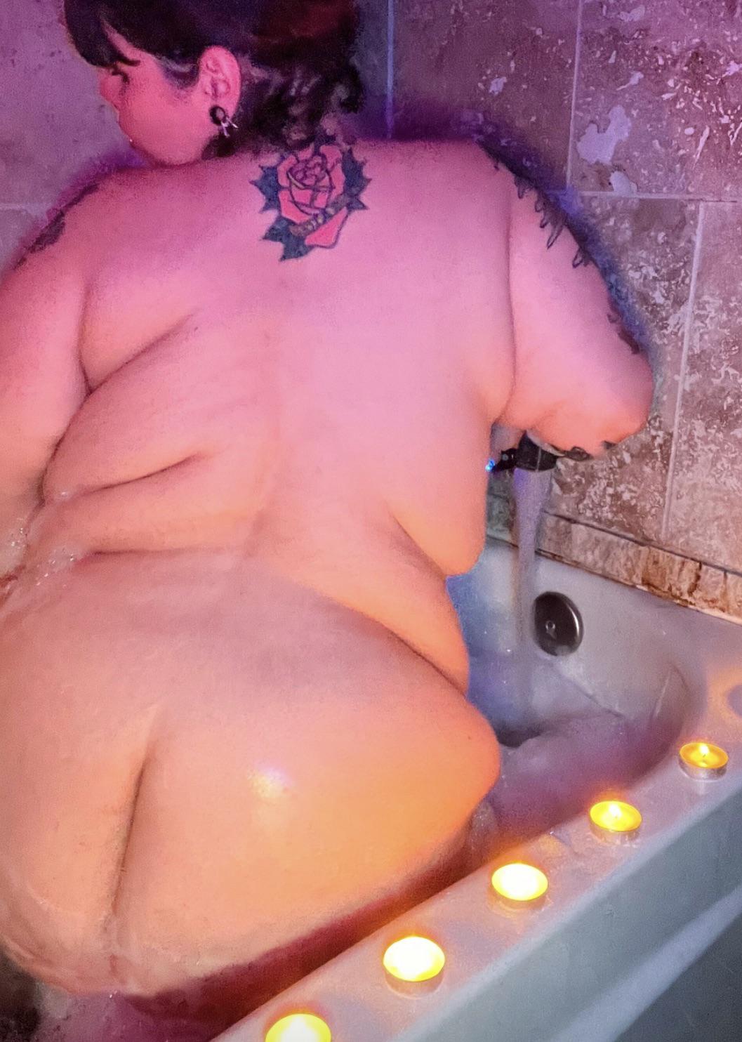 Thicker Candle lit bath