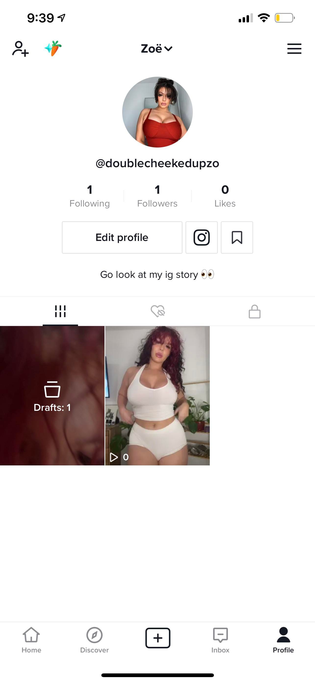 I made a backup tiktok since Ive been shadow banned