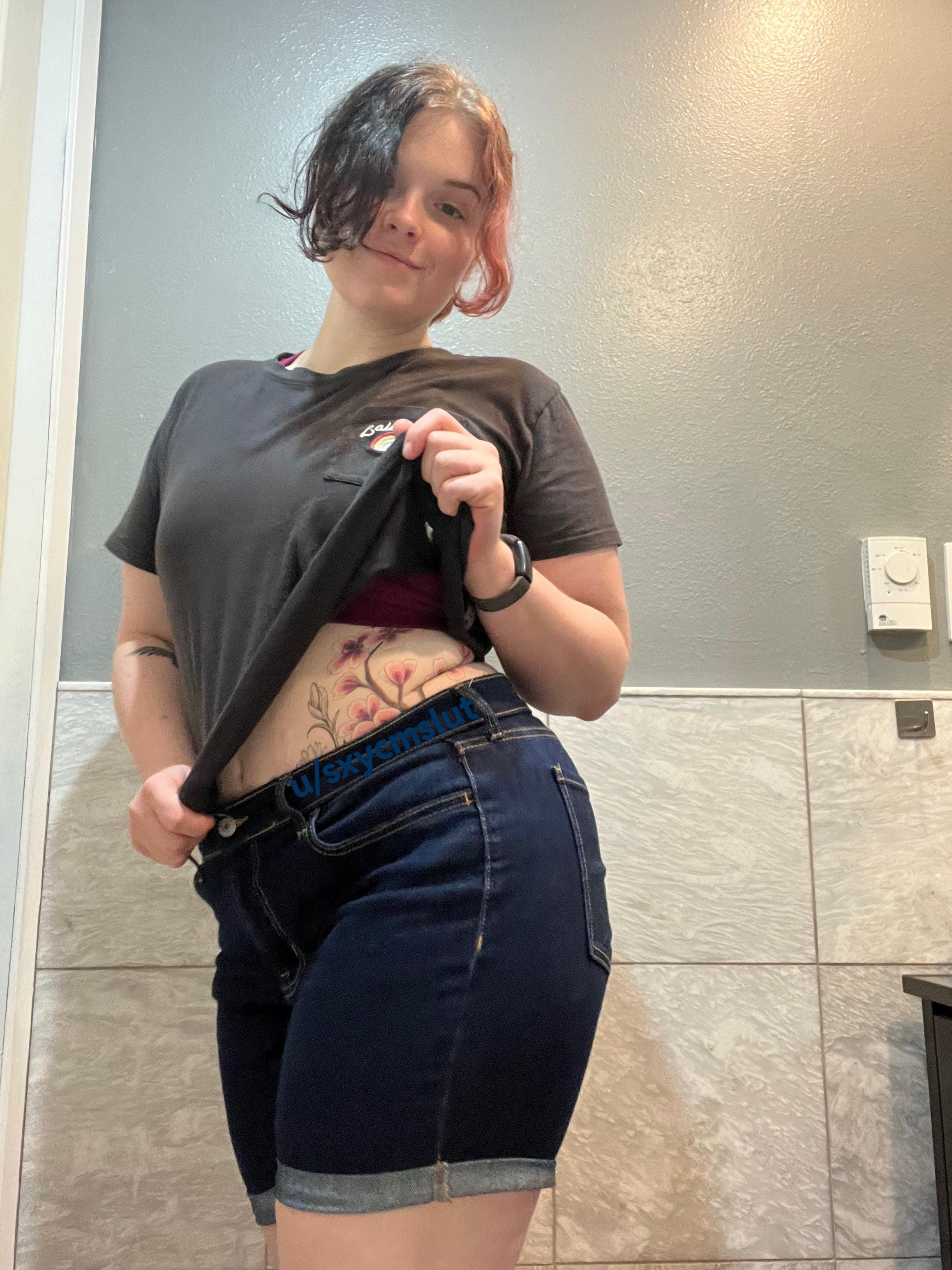 Might start stripping layers Thick White Girls