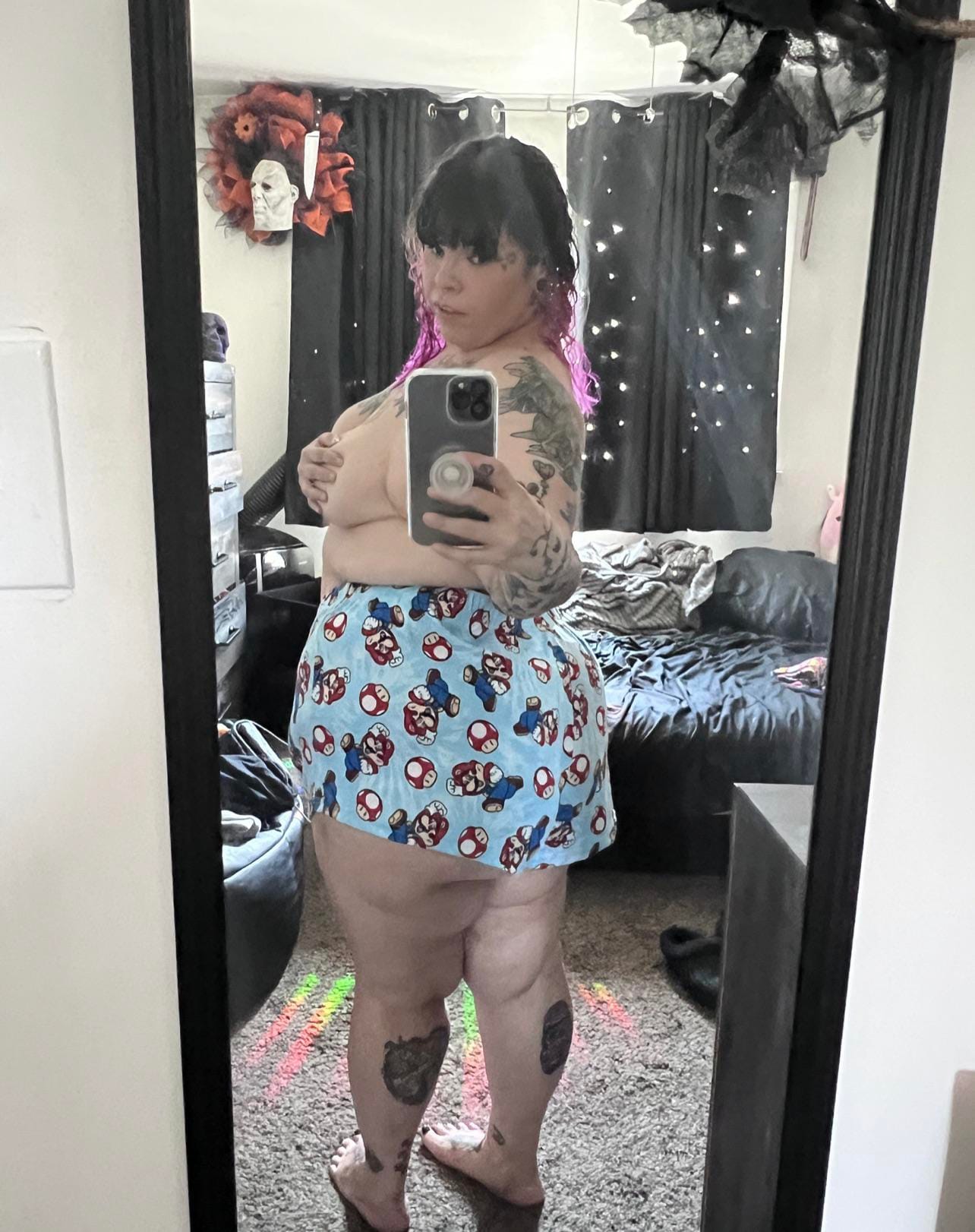 Thicker Mario PJ Shorts