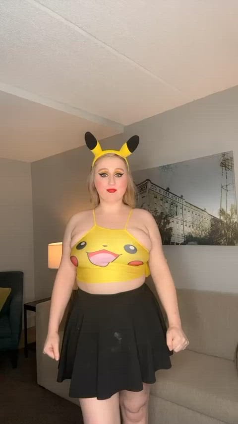 Thicker Pikachu but shes thick af