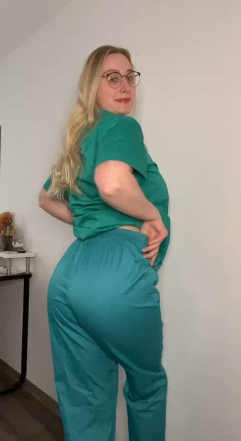 Thicker When the scrubs come off the booty comes out