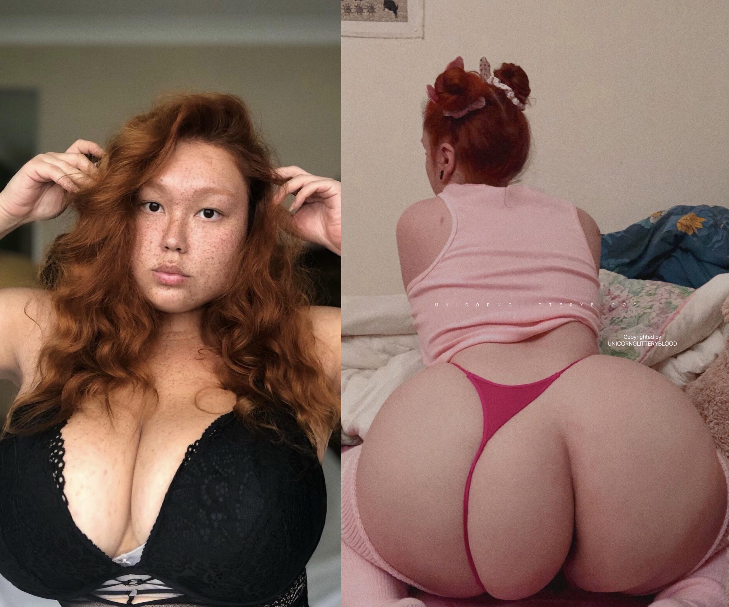 PAWG OC my face vs my booty which is better