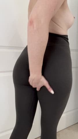 Thicker My thick booty makes these leggings look good
