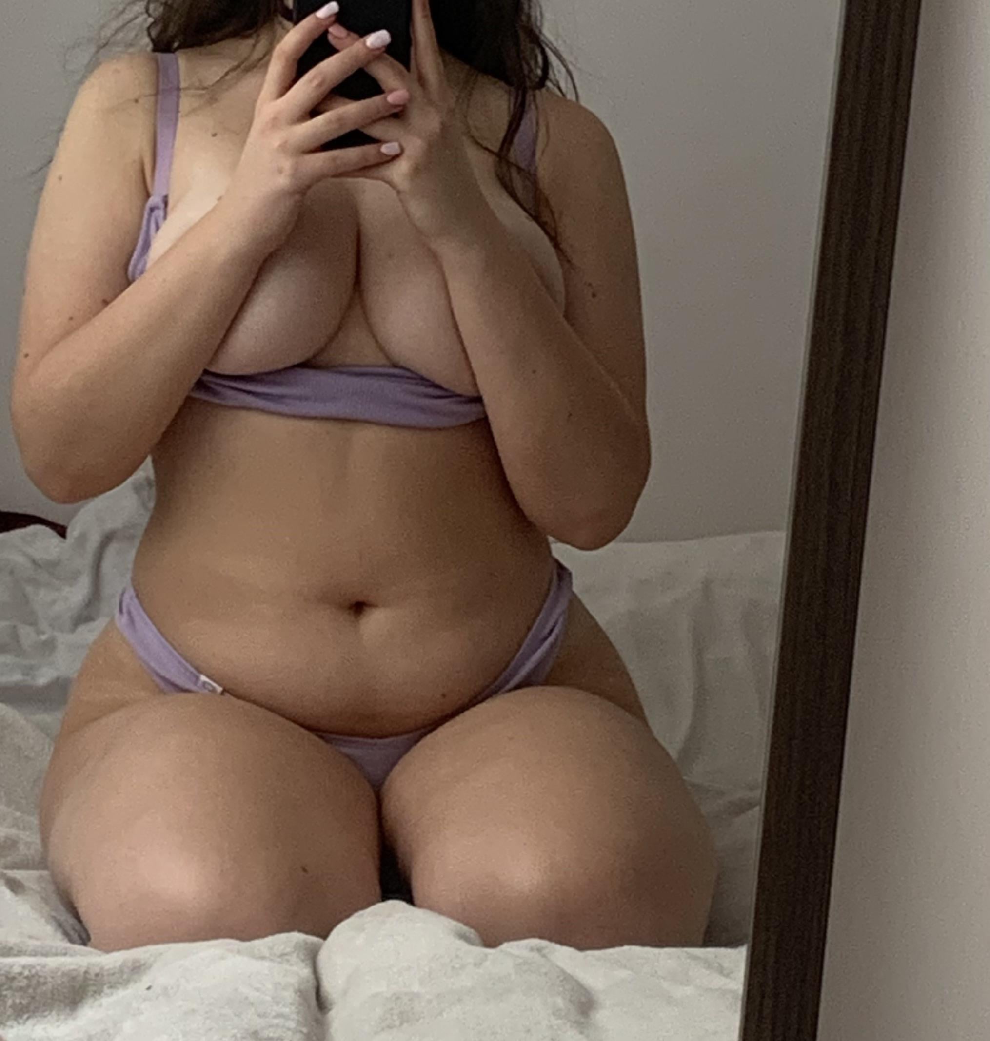 feeling cute in that outfit Thick White Girls