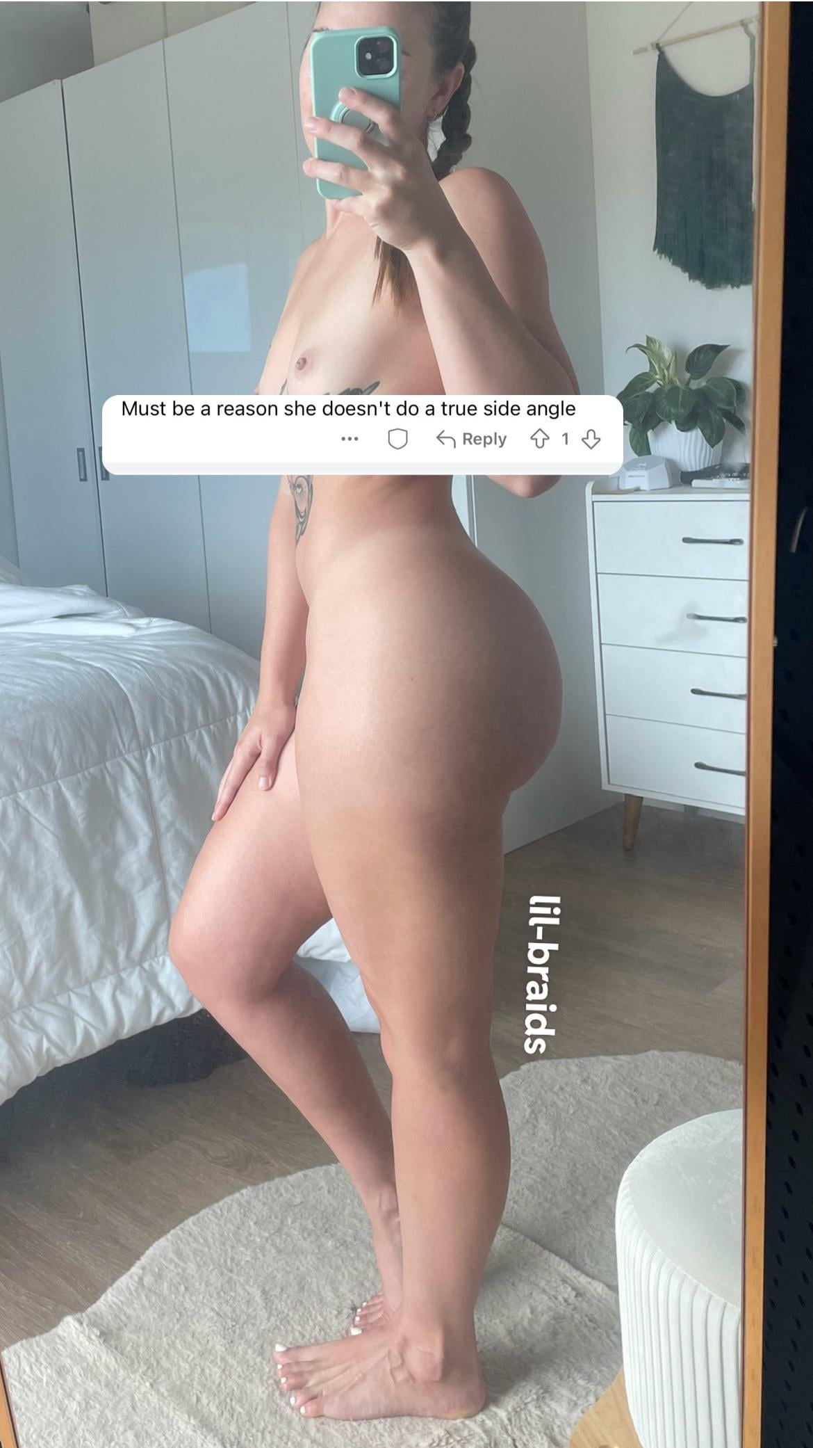 PAWG Must be a reason she didnt do a true