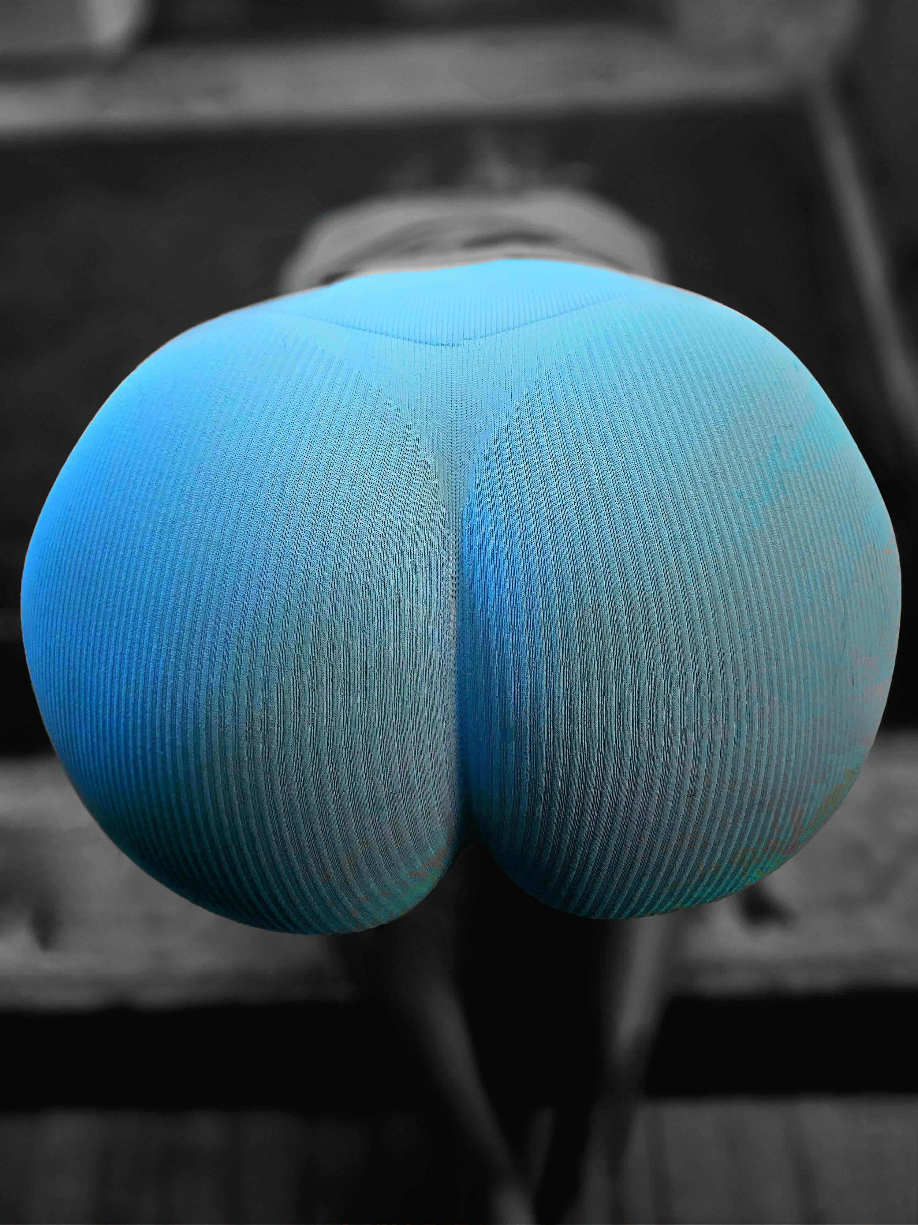 Thicker Testing out my new yoga shorts