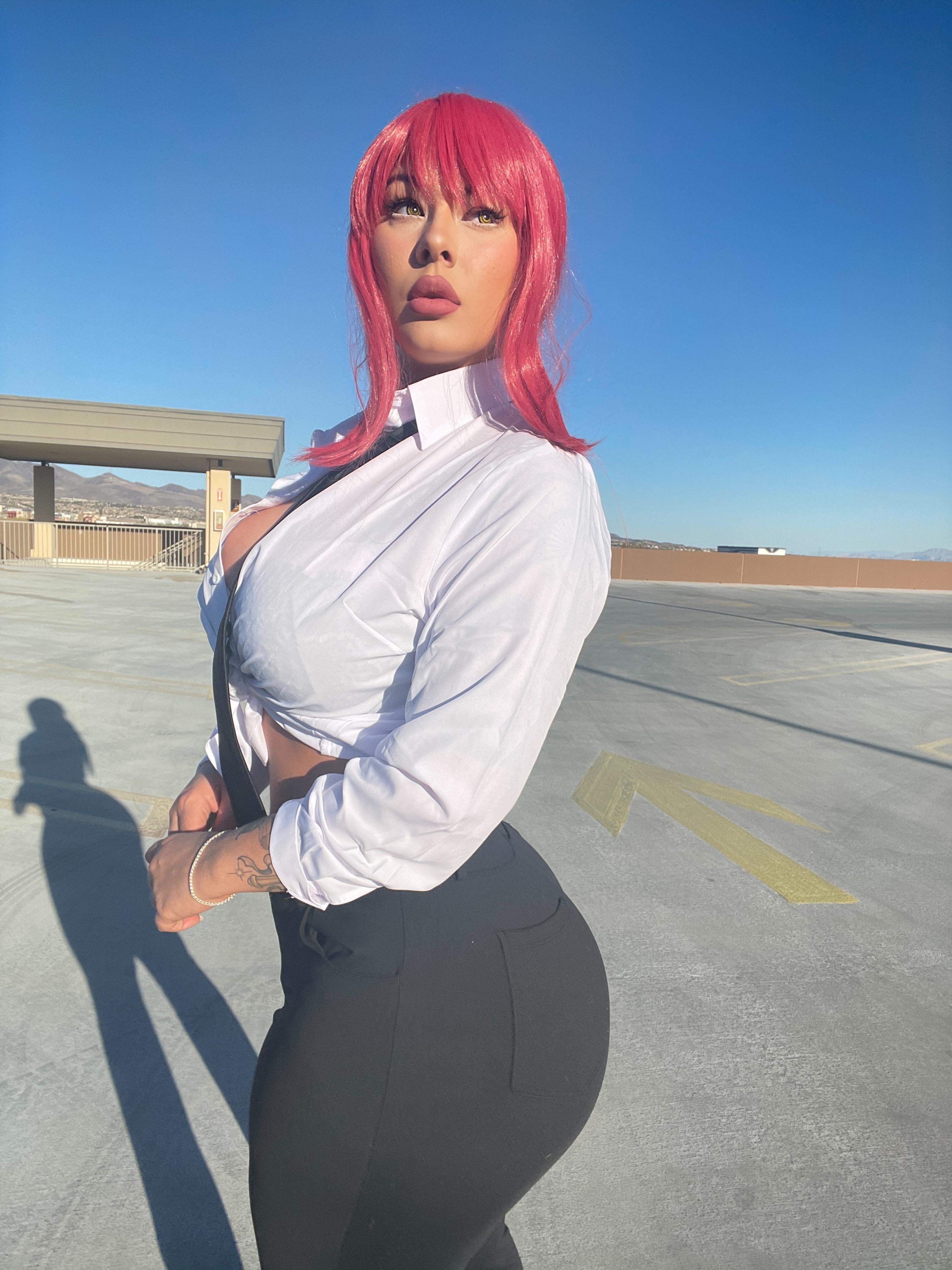 Zoe Renea as Makima from chainsaw man Thick Ass Booty