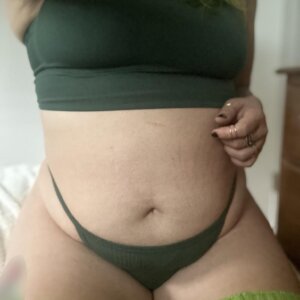 Thighs and tummy barely contained