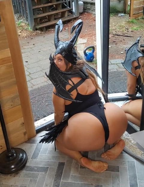 Can I ride your raw cock with my fat ass