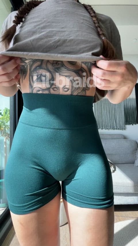 What youre scared of a tattoo and big ass