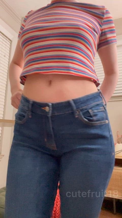 its difficult to find jeans that fit both my butt