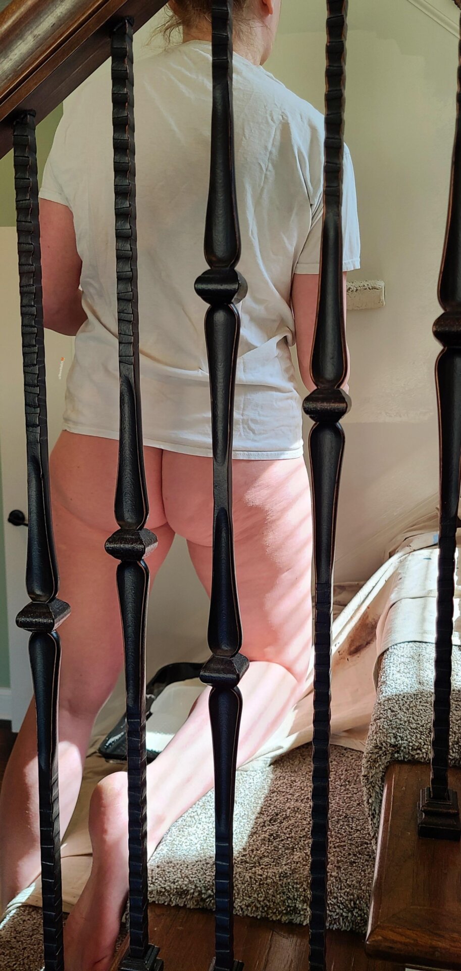 Dont mind mejust working around the house Thick White