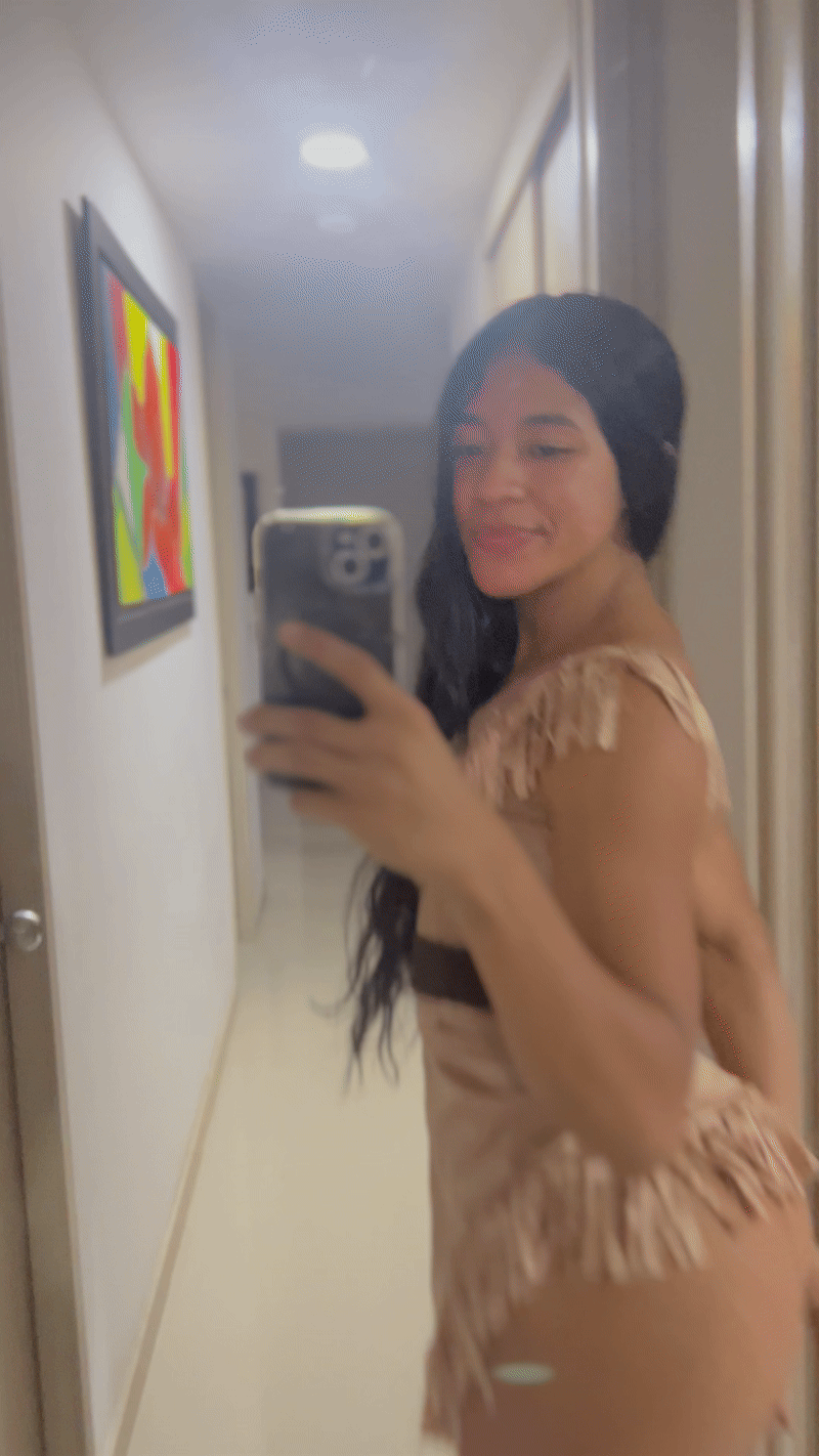 I wanna do it in front of the mirror