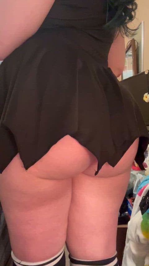 Ass so fat you can only see it when I