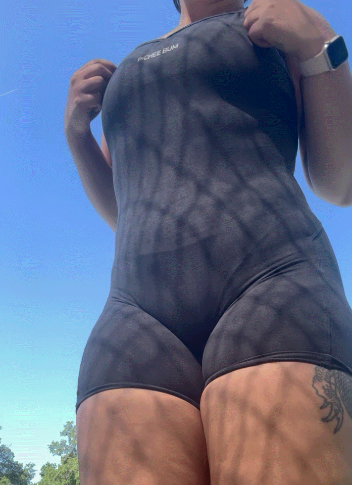PAWG My tennis outfit was going crazy