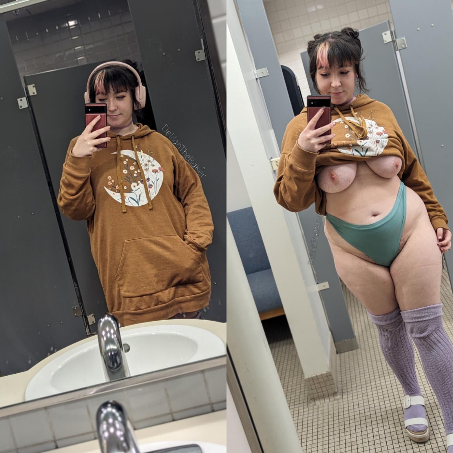 Thicker Bet you didnt expect this hiding under my dress