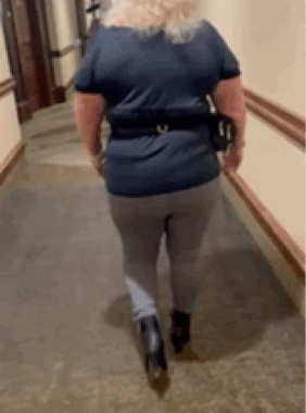 Sashaying my cute ass