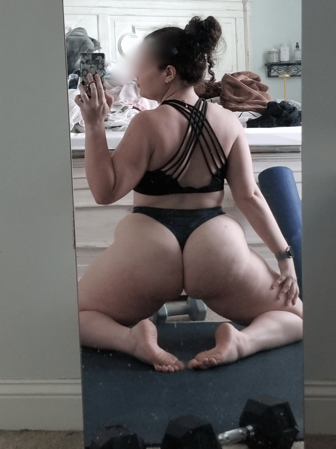 Glute day Thick White Girls