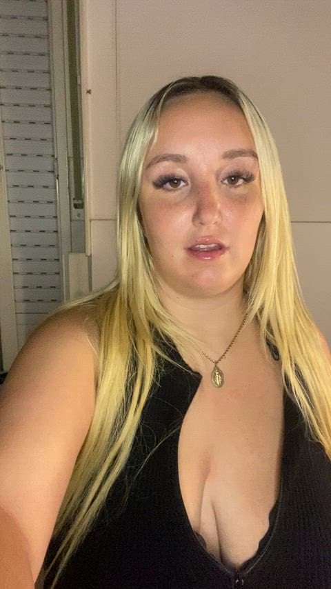 I want your hand on my breasts Thick White