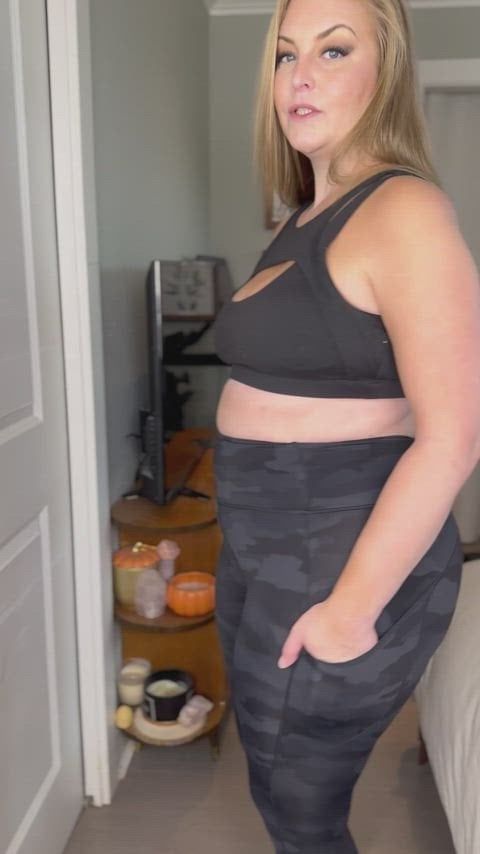 I genuinely thought my yoga pants were going to split