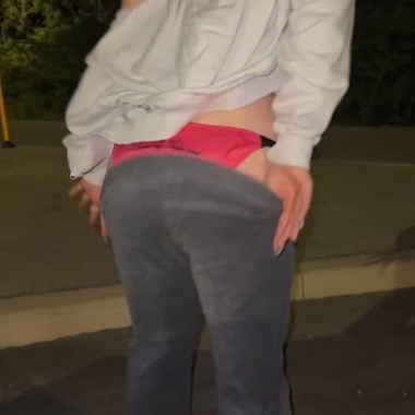 Public pawg wedgie with my friends