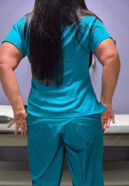 Exposing my nurse ass in the exam room for your cock
